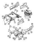 Genuine Mopar Seat Blt Cover Right 1cm48zj3ab. Fixed Price $24.89.