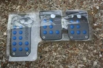 Ractive Sports Pedals Black With Blue Pads, But New. Fixed Price $15.00.
