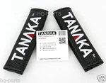 Tanaka Carbon Fiber Pattern Safety Seat Belt Strap Cover Shoulder Pads Pair. Fixed Price $8.99.