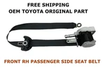 2019 20 21 22 23 Toyota Corolla Front Right Side Seat Belt Black 73210-47273-c5. Fixed Price $85.00.