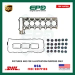 N55 3.0l Head + Rocker Cover Gaskets & Valve Stem Seal For Bmw N55b30 S55 N52. Fixed Price $154.59.