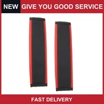 Universal Seat Belt Shoulder Pad Faux Leather Car Neck Mat Black Red Pack Of 2. Fixed Price $25.29.