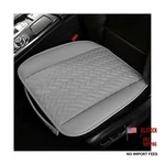 Car Bottom Seat Cover, Breathable Leather Vehicle Front Cushion Gray. Fixed Price $19.59.
