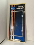 Empi Chrome License Plate Frame Fits Vw Dune Buggy & Baja Bug, Each - 15-205. Fixed Price $19.99.