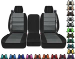 Truck Seat Covers Fits 2004-2008 Ford F150 40-20-40 Front Seats W Int Belts. Fixed Price $110.39.