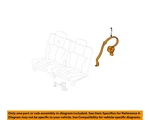 Gm Oem Rear Seat Belts-belt & Retractor Left 89023307. Fixed Price $35.73.