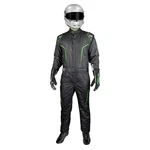K1 20-gt2-nv-xl Gt2 Sfi 3.2a/5 Full Racing Suit 2-layer Black Green X-large 60. Fixed Price $730.70.