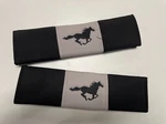 Universal Safety Belt Shoulder Straps Comfortable Cushion Silver/black. Fixed Price $12.99.