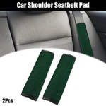 2 Pcs Car Seat Belt Protector Pads Shoulder Strap Seatbelt Soft Covers Green. Fixed Price $15.44.