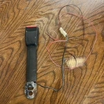 Porsche 924/944 Front Seat Belt Lock Latch 92880318306 Driver. Fixed Price $65.00.