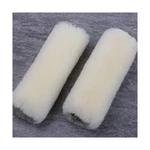 Ogland 2 Pack Natural Fur Comfort Auto Authentic Sheepskin Car Seat Belt Pads.... Fixed Price $24.18.