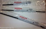 Genuine Oem Honda Hr-v Wiper Rubber Insert Set Front And Rear 16-22 Hrv Inserts. Fixed Price $31.95.
