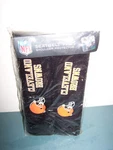 Nfl Cleveland Browns Seatbelt Pads Shoulder Protector Fremont Die Nip Nos. Fixed Price $14.99.