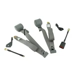 Seat Belt, Stock Style, 3 Point, Grey Dunebuggy & Vw. Fixed Price $222.99.