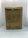 Car Pass Universal Fit Leather Seat Cover, Full Set, Black And Red. Fixed Price $32.00.