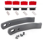 1982-1992 Camaro/firebird Gray Seat Belt Receiver Sleeves & Red Push Button Kit. Fixed Price $79.95.