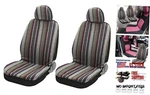 X Autohaux Baja Saddle Blanket Car Seat Covers Front Set With Headrest Cover. Fixed Price $34.16.