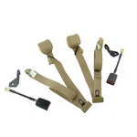 Seat Belt, Stock Style, 3 Point, Tan Dunebuggy & Vw. Fixed Price $191.99.