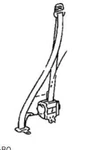 Right Front Seat Belt Oem 11-13 Toyota Highlandr. Fixed Price $75.00.