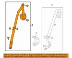 Gm Oem 15-17 Trax Restraint Systems Rear Seat Belts-outer Belt 19369276. Fixed Price $223.21.
