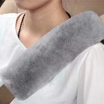 Ogland Authentic Sheepskin Car Seat Belt Pad,2 Shearling Wool, Misty Gray. Fixed Price $22.58.