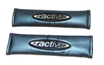 2 Gray Carbon Fiber Car Seat Belt Shoulder Pads Cushion Ractive Accord Civic. Fixed Price $15.95.