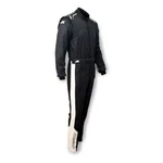 Impact Racing 24232610 Racer 2.4 Driving Suit - Two Layer Black X-large. Fixed Price $749.95.