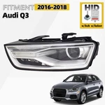 For 2016-2018 Audi Q3 Xenon Headlight Assy W/ Bulb And Ballast Left Side. Fixed Price $329.99.