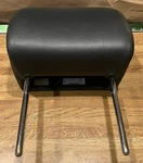 01-06 Bmw E46 325 330ci Convertible Rear Head Rest Black *cracked Door Hinges. Fixed Price $39.95.