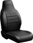 Fia Sl67-35 Blk/blk Custom Fit Front Seat Cover Solid Black. Fixed Price $199.95.