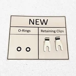 Mercedes Oem Convertible Folding Top Lift Hydraulic Cylinder Line O-rings Kit. Fixed Price $23.90.
