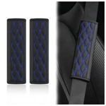 Wedfish 2pcs Car Seat Belt Cover Pads,leather 9.06*2.76*0.79 Inch, Black/blue. Fixed Price $13.35.