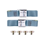Ford Mustang Seat Belt Seatbelt Seatbelts Light Blue 1964 1965 1966 1967 1968 69. Fixed Price $221.50.