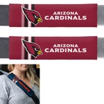 New Nfl Arizona Cardinals Car Truck Suv Van Rally Seat Belt Pads Covers Set. Fixed Price $9.78.