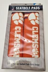 Clemson Tigers Ncaa Fremont Die Rally Seatbelt Pad Set Of 2. Fixed Price $15.99.