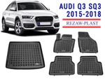 Rezawplast Floor Liners For Audi Q3 Sq3 2015-2018 Car Mats & Cargo Liner Odor. Fixed Price $169.99.