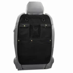 Beatunee Black Car Seat Back Organizer With Multiple Pockets And Hooks. Fixed Price $37.21.