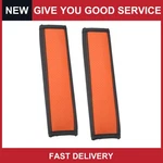 Universal Seat Belt Shoulder Pad Car Strap Covers Neck Mat Orange Pack Of 2. Fixed Price $14.29.
