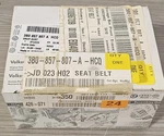 New/sealed - Center Seat Belt 3b0-857-807-a-hcq 1998-2005 Volkswagen Passat Gray. Fixed Price $99.00.