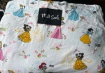 Milk Snob Nursing Or Car Seat Cover Disney Princesses Guc Girly Cinderella Ariel. Fixed Price $22.00.