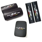 Mugen Carbon Embroidery Car Neck Cushion Pillow Headrest+armrest+shoulder Pad. Fixed Price $34.88.