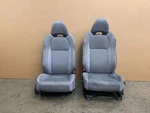 11-12 Honda Cr-z Crz Front Left & Right Seat Assembly Gray Cloth Set Oem Lot3356. Fixed Price $500.00.