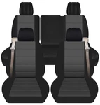 Front+back Suv Car Seat Covers Blk-charcoal Fits Chevy Trailblazer /gmc Envoy. Fixed Price $172.99.