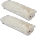 Andalus Authentic Sheepskin Car Seat Belt Cover (2 Pieces), Pearl, Soft Shoulder. Fixed Price $23.88.