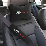 2pcs Set Car Headrest Neck Pillow Seat Belt Shoulder Pads Breathable Protection. Fixed Price $24.01.