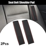 2pcs Universal Seat Belt Shoulder Pad Faux Leather Car Neck Mat Black Wine Red. Fixed Price $13.35.