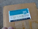 Nos Gm Blue Seat Belt Assembly 12515769 12515665 12515670. Fixed Price $44.99.