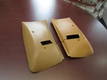 1975-1981 Camaro Firebird Trans Am Seat Belt Cover Trim Roof Pair Tan. Fixed Price $109.95.