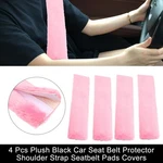 4pcs Plush Car Seat Belt Protector Shoulder Strap Seatbelt Pads Cover Pink. Fixed Price $12.29.
