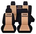 Complete Set Seat Covers Fits 2007 - 2018 Jeep Wrangler 2 Or 4 Dr Your Design. Fixed Price $165.59.